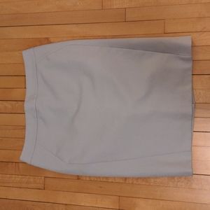 Pastel Blue Loft Pencil Skirt, 0P